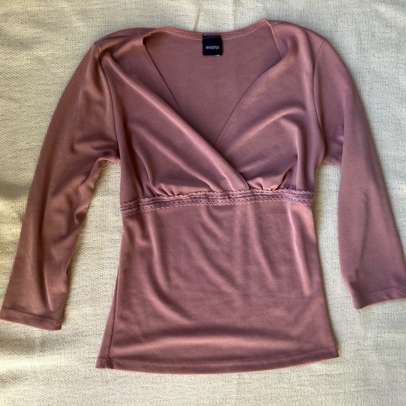 Pink vintage too cropped long sleeve - Picture 2 of 5